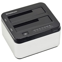 Dual Hard Drive Dock Station SATA to USB 3.0 Silver